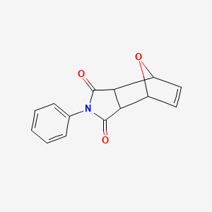 molecular formula C14H11NO3 B4939769 2-Phenyl-3a,4,7,7a-tetrahydro-1h-4,7-epoxyisoindole-1,3(2h)-dione CAS No. 27742-33-2