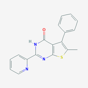 molecular formula C18H13N3OS B493992 Antimicrobial agent-21 