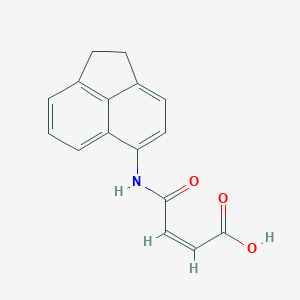 molecular formula C16H13NO3 B4941644 (Z)-4-(1,2-dihydroacenaphthylen-5-ylamino)-4-oxobut-2-enoic acid 