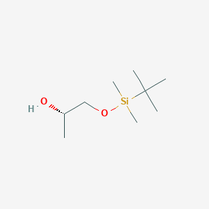 molecular formula C9H22O2Si B049420 (S)-1-((Tert-butyldimethylsilyl)oxy)propan-2-OL CAS No. 113534-13-7