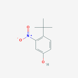 molecular formula C10H13NO3 B494267 4-Tert-butyl-3-nitrophenol CAS No. 70634-30-9