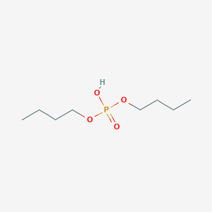 molecular formula C8H19O4P<br>(CH3(CH2)3)2HPO4<br>C8H19PO4 B049430 Dibutyl phosphate CAS No. 107-66-4