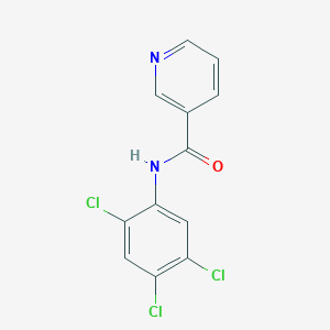 N-(2,4,5-trichlorophenyl)pyridine-3-carboxamide