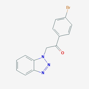2-(Benzotriazol-1-yl)-1-(4-bromophenyl)ethanone