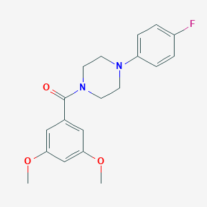 (3,5-Dimethoxy-phenyl)-[4-(4-fluoro-phenyl)-piperazin-1-yl]-methanone
