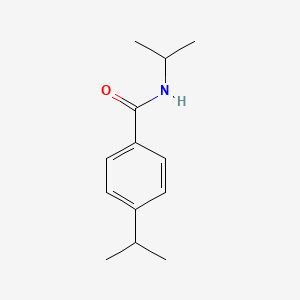 molecular formula C13H19NO B4943689 N,4-di(propan-2-yl)benzamide CAS No. 6315-01-1