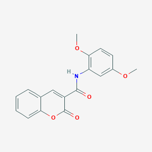 N-(2,5-dimethoxyphenyl)-2-oxochromene-3-carboxamide