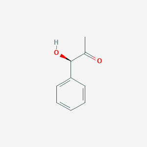 molecular formula C9H10O2 B049440 (R)-1-Hydroxy-1-phenylacetone CAS No. 1798-60-3