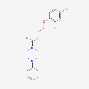 4-(2,4-Dichlorophenoxy)-1-(4-phenylpiperazin-1-yl)butan-1-one