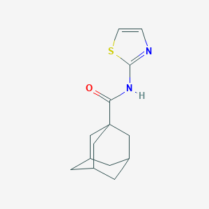 B494434 N-(1,3-thiazol-2-yl)adamantane-1-carboxamide CAS No. 50591-73-6