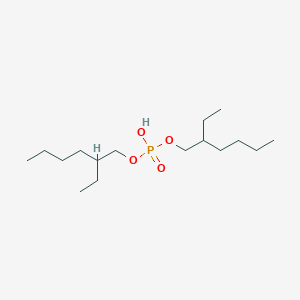 molecular formula C16H35O4P B049445 双(2-乙基己基)氢磷酸 CAS No. 298-07-7