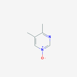 molecular formula C6H8N2O B049446 4,5-Dimethylpyrimidine 1-oxide CAS No. 114969-53-8
