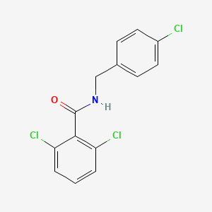 molecular formula C14H10Cl3NO B4944667 diclofenac impurity F 
