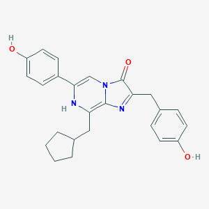 molecular formula C25H25N3O3 B049450 Coelenterazine cp CAS No. 123437-25-2