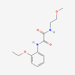 molecular formula C13H18N2O4 B4945067 N'-(2-ethoxyphenyl)-N-(2-methoxyethyl)oxamide CAS No. 6189-69-1