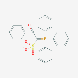 2-Oxo-2-phenyl-1-(triphenyl-lambda5-phosphanylidene)ethanesulfonate