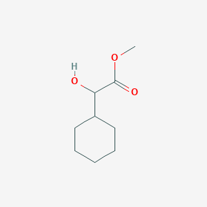 molecular formula C9H16O3 B494517 Methyl 2-cyclohexyl-2-hydroxyacetate CAS No. 99183-16-1
