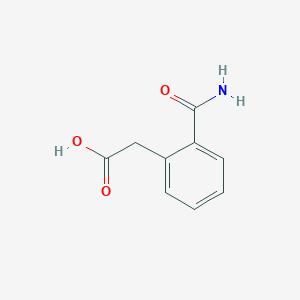 2-(2-Carbamoylphenyl)acetic acid