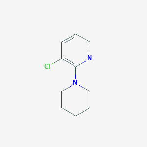 molecular formula C10H13ClN2 B494529 3-Chloro-2-piperidin-1-ylpyridine 