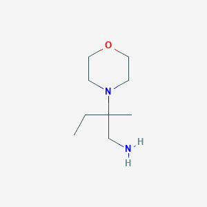 2-Methyl-2-morpholin-4-ylbutan-1-amine
