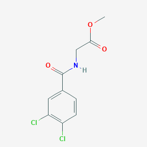 Methyl 2-[(3,4-dichlorobenzoyl)amino]acetate