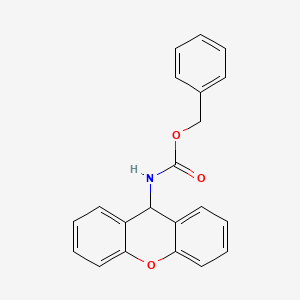 molecular formula C21H17NO3 B4946427 benzyl N-(9H-xanthen-9-yl)carbamate CAS No. 6331-77-7