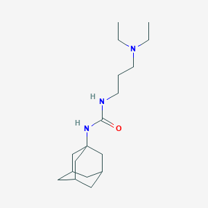N-(1-adamantyl)-N'-[3-(diethylamino)propyl]urea