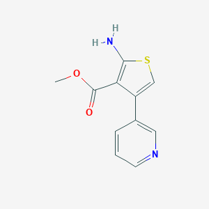 Methyl 2-amino-4-pyridin-3-ylthiophene-3-carboxylate