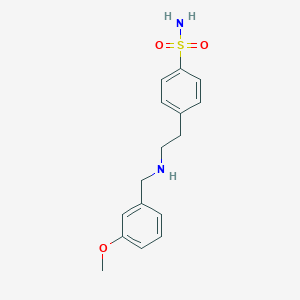 4-{2-[(3-Methoxybenzyl)amino]ethyl}benzenesulfonamide