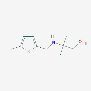 2-Methyl-2-{[(5-methyl-2-thienyl)methyl]amino}-1-propanol