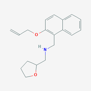N-{[2-(allyloxy)-1-naphthyl]methyl}-N-(tetrahydro-2-furanylmethyl)amine
