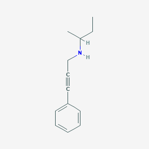 N-(3-phenylprop-2-yn-1-yl)butan-2-amine