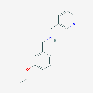 1-(3-ethoxyphenyl)-N-(pyridin-3-ylmethyl)methanamine