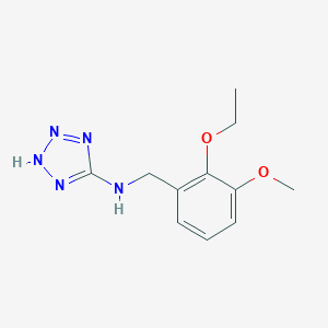 N-(2-ethoxy-3-methoxybenzyl)-1H-tetrazol-5-amine