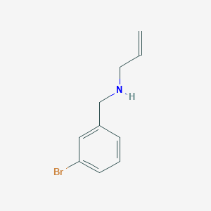 molecular formula C10H12BrN B494740 N-(3-Bromobenzyl)-2-propen-1-amine CAS No. 893569-90-9