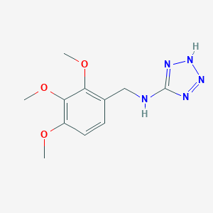 molecular formula C11H15N5O3 B494741 N-(2,3,4-trimethoxybenzyl)-1H-tetrazol-5-amine CAS No. 876897-04-0