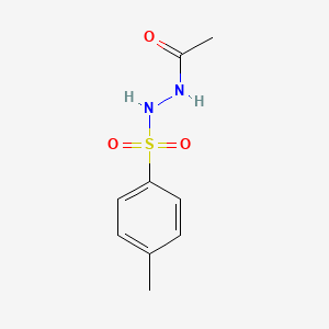 molecular formula C9H12N2O3S B4947421 N'-(4-methylphenyl)sulfonylacetohydrazide CAS No. 4837-35-8