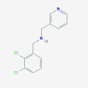 molecular formula C13H12Cl2N2 B494801 N-(2,3-dichlorobenzyl)-1-(pyridin-3-yl)methanamine 