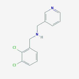 molecular formula C13H12Cl2N2 B494801 N-(2,3-dichlorobenzyl)-N-(3-pyridinylmethyl)amine 