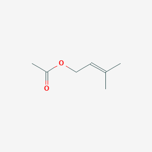 molecular formula C7H12O2 B049485 Prenyl acetate CAS No. 1191-16-8
