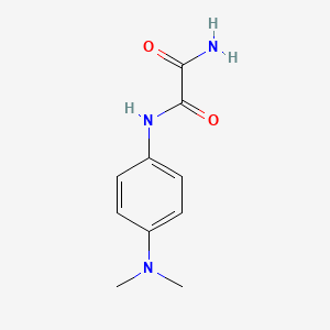 molecular formula C10H13N3O2 B4948656 N~1~-[4-(Dimethylamino)phenyl]ethanediamide CAS No. 6064-43-3