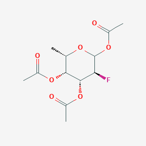 molecular formula C12H17FO7 B049487 2F-Peracetyl-Fucose 