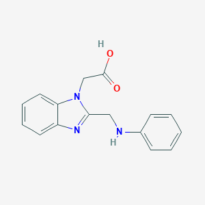 [2-(anilinomethyl)-1H-benzimidazol-1-yl]acetic acid
