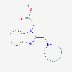 (2-Azepan-1-ylmethyl-benzoimidazol-1-yl)-acetic acid