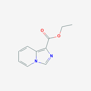 molecular formula C10H10N2O2 B049496 乙基咪唑并[1,5-a]吡啶-1-羧酸酯 CAS No. 119448-87-2