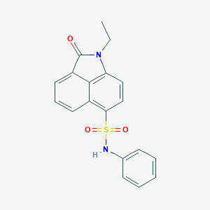 1-ethyl-2-oxo-N-phenyl-1,2-dihydrobenzo[cd]indole-6-sulfonamide