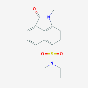 N,N-diethyl-1-methyl-2-oxo-1,2-dihydrobenzo[cd]indole-6-sulfonamide