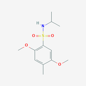 N-isopropyl-2,5-dimethoxy-4-methylbenzenesulfonamide