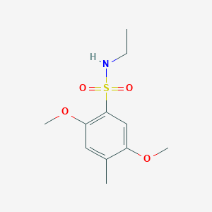 N-ethyl-2,5-dimethoxy-4-methylbenzenesulfonamide