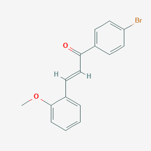(E)-1-(4-bromophenyl)-3-(2-methoxyphenyl)prop-2-en-1-one